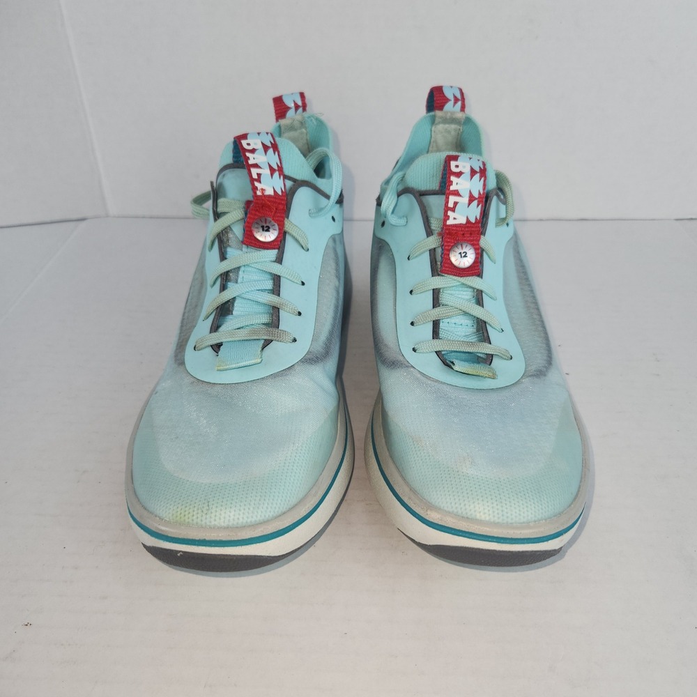 Bala Twelves Nursing Shoes Light Blue Silver WFNU-1201 Womens 8 Mens 7